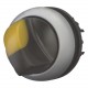 M22-WLKV-Y 284396 Y7-284396 EATON ELECTRIC M22-WLKV-YQ Selector brilhante, 2 Posições Amarelo