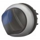M22-WLKV-B 284397 Y7-284397 EATON ELECTRIC Selettore, 2 posizioni, illuminato, azzurro