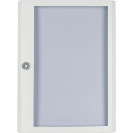 BFZ-OTT-DR-2/48 285222 EATON ELECTRIC Surface mounted steel sheet door white, transparent with Profi Line ha..