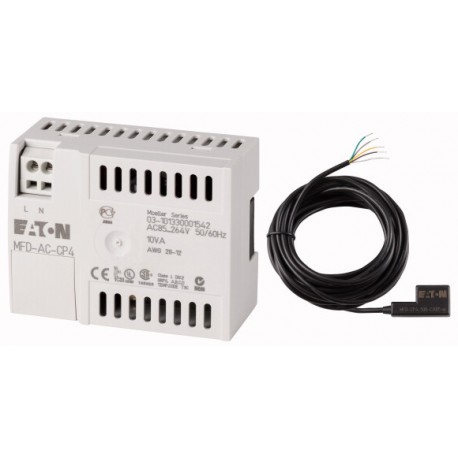 MFD-AC-CP4-500 286823 EATON ELECTRIC Modulo comunic./alimentatore per display di testo decentrato, 100-240VA..