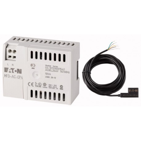 MFD-AC-CP4-500 286823 EATON ELECTRIC Módulo CPU de Texto Para pantalla remota 100-240 V AC Con cable Para EA..