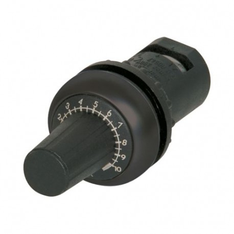 M22S-R*-*-RH 288864 EATON ELECTRIC Potenciometro 22 mm Mando robusto Valor personalizable Anillo Negro