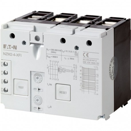 NZM2-4-XFI 292344 Y7-292344 EATON ELECTRIC Déclencheur différentiel, 0,1-3A, 4p