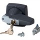 K2DG/C 1818043 EATON ELECTRIC Rotary handle, 8mm, door installation, gray, cylinder lock