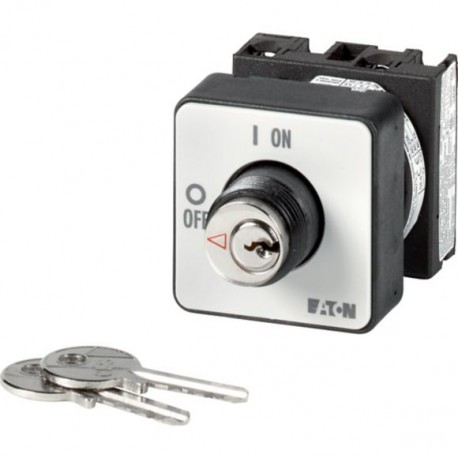 T0-1-102/EZ/S 014933 Y7-14933 EATON ELECTRIC Interruttori ON/OFF, a 2 poli, 20 A, Comando a chiave S-T0, tar..