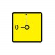 FS908GE-P3 031475 EATON ELECTRIC Frontschild, NOT-AUS, gelb, für T5B, T5, P3