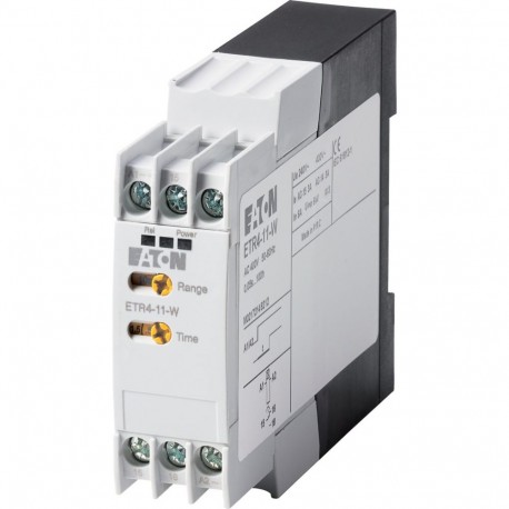 ETR4-11-W 031883 Y7-31883 EATON ELECTRIC Temporizzatore, 1W, 0.05s-60h, ritardato all'eccitazione, 400VAC