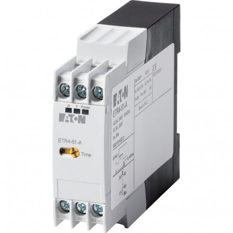 ETR4-51-A 031884 Y7-31884 EATON ELECTRIC Estr-tria XTTR6A60S51B Temporizador 24-240VAC