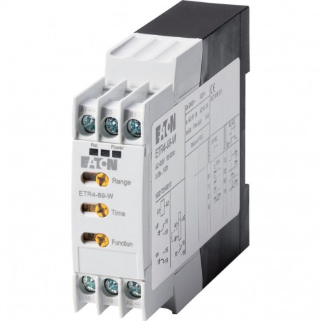 ETR4-69-W 031887 Y7-31887 EATON ELECTRIC Temporizzatore, 1W, 0.05s-100h, multifunzione, 400VAC