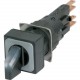 Q18LWK1R-WS 040376 Y7-40376 EATON ELECTRIC Luminous 2 Posição Selector Engatamento, Branco