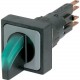 Q25LWK1-GN/WB 040377 Y7-40377 EATON ELECTRIC Commutateur rotatif lumineux, 2 positions, vert, à rappel, +lam..
