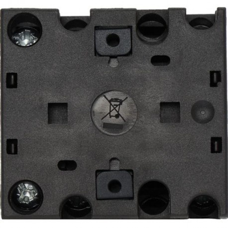 T0-3-8228/EZ 048334 Y7-48334 EATON ELECTRIC Interruptor inversor 5 polos 20 A Placa indicadora: 1 0 2 45 ° M..