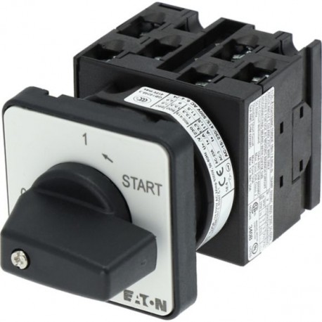 T0-3-15513/E 048351 Y7-48351 EATON ELECTRIC Interruptor pulsador ON-OFF 6 polos 20 A Placa indicadora: 0-1 S..