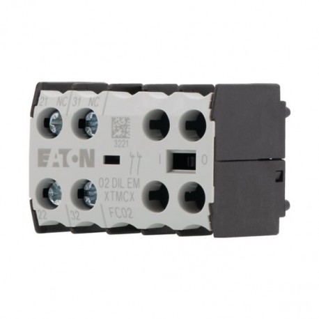 31DILE 048912 XTMCXFA31 EATON ELECTRIC Bloque de contactos auxiliares 3 NO + 1 NC Montaje frontal Conexión a..