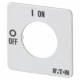 FS908-T0 054133 Y7-54133 EATON ELECTRIC Targhetta frontale