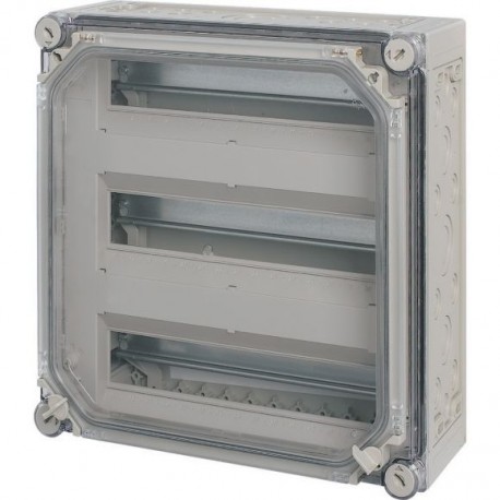 AE/I44E/T 061937 Y7-61937 EATON ELECTRIC MCB enclosure, +door, 3x15space units, HxWxD 375x375x150mm