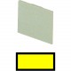 05SQ25 063201 EATON ELECTRIC Insert label, yellow, blank