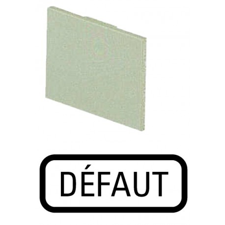 386SQ25 072302 EATON ELECTRIC Targhetta inseribile, DEFAULT