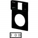 Q25TS-93 072304 Y7-72304 EATON ELECTRIC Portasbarre, +targhetta, MAN. 0 AUTO