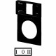 Q25TS-93 072304 Y7-72304 EATON ELECTRIC Support, +étiquette, HAND 0 AUTO