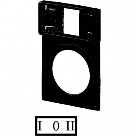 Q25TS-93 072304 Y7-72304 EATON ELECTRIC Support, +étiquette, HAND 0 AUTO