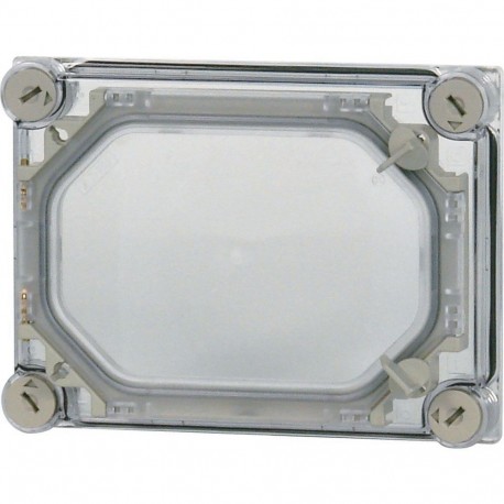 D125-CI23/T 072476 Y7-72476 EATON ELECTRIC Covers, +door, transparent, HxWxD 250x187.5x25mm