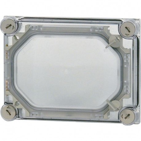 D125-CI23/T 072476 0002502287 EATON ELECTRIC Couvercle, +porte, transparent, HxLxP 250x187,5x25mm