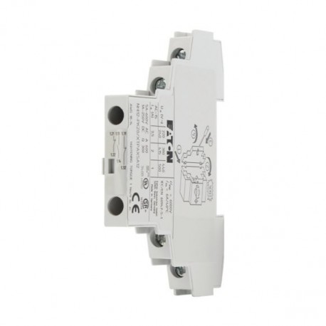 NHI12-PKZ0 072895 Y7-72895 EATON ELECTRIC XTPAXSA12 auxiliar contato 1NC + 2NA