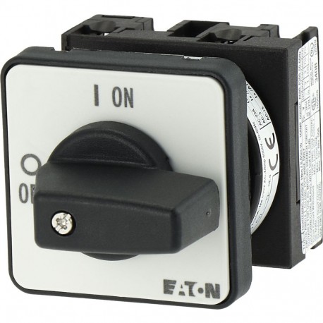 T0-1-102/E 088709 Y7-88709 EATON ELECTRIC Interrupteurs Marche-Arrêt, 2 pôles, 20 A, 90 °, Montage encastré