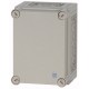 CI23E-150-RAL7032 090153 2502332 EATON ELECTRIC Insulated enclosure, +knockouts, RAL7032, HxWxD 250x187.5x17..