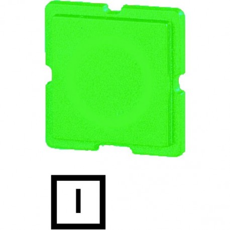 11TQ25 091562 EATON ELECTRIC Button plate, green, I