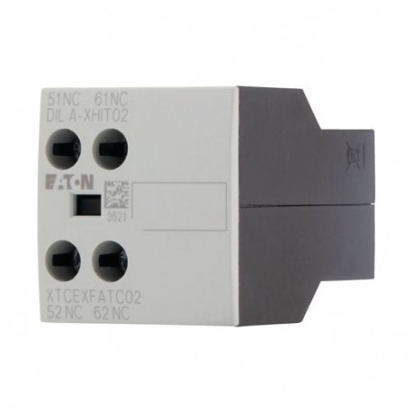 DILA-XHIT02 101041 Y7-101041 EATON ELECTRIC Modulo contatti ausiliari, sporgente, 2 NC, in custodia, collega..