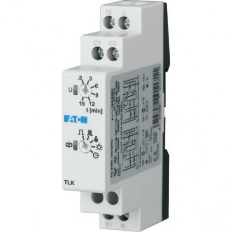 TLK 101066 EATON ELECTRIC Timing relay, stairwell time switch, impulse relay (6 Fct No.)