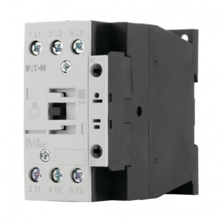 DILL12(400V50HZ,440V60HZ) 104403 XTCT012C00N EATON ELECTRIC Contactor, 3p, 12A, for lamp load (HQL)