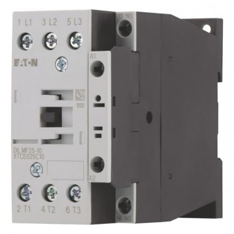 DILMF25-10(RAC240) 104445 XTCE025C10B-F47 EATON ELECTRIC Contactor, 3p+1N/O, 20HP/600VAC, SEMI F47