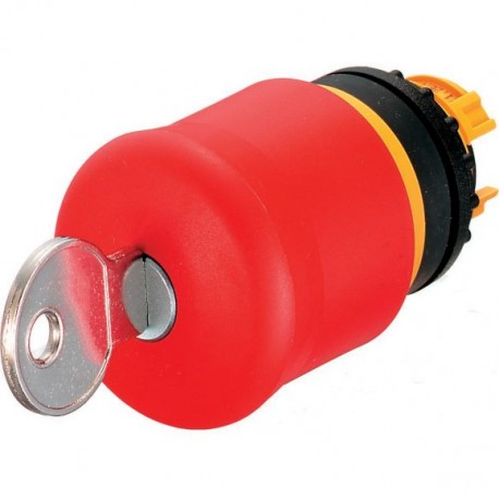 M22-PVS-SA(*)-* 104826 Y7-104826 EATON ELECTRIC Pulsante di emergenza, D 38mm, sblocco a chiave, chiusura se..