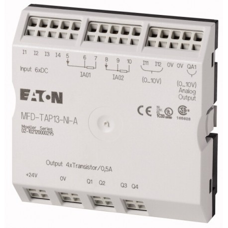 MFD-TAP13-NI-A 106047 0004560801 EATON ELECTRIC Modulo I/O con rilevamento della temperatura, area A, 6DI(2A..