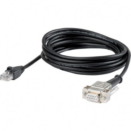 EU4A-RJ45-CAB1 106726 0004519606 EATON ELECTRIC Programmierleitung SUB-D, 9-polig seriell, verwendbar für EC..