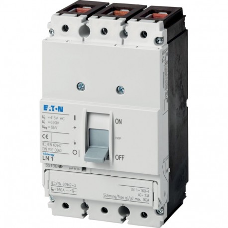 LN1-160-I 111997 Y7-111997 EATON ELECTRIC Sezionatore di potenza, 3p, 160A, grandezza 1