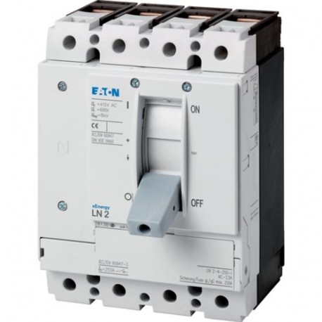 LN2-4-200-I 112006 Y7-112006 EATON ELECTRIC Interruptor seccionador LN2, 4P, 200A