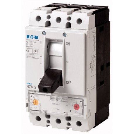 NZMB2-A160-KCU-NA 113027 EATON ELECTRIC Interruptor automático NZM, 3P, 160A