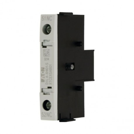 DILA-XHI01-S 115949 XTCEXSAB01 EATON ELECTRIC Auxiliary contact module, 1 N/C, side, screw connection