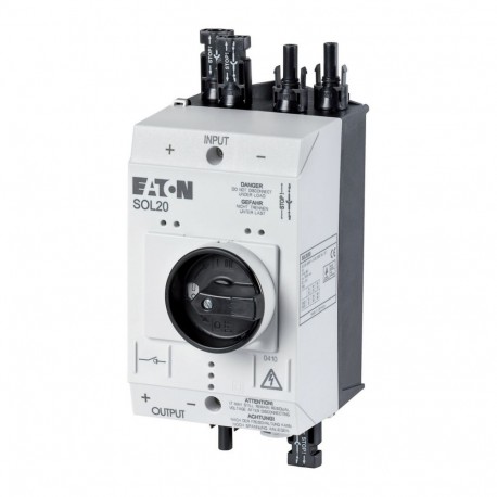 SOL20/2MC4 120915 Y7-120915 EATON ELECTRIC Sezionatore di potenza, DC, 20A, 2 stringhe MC4