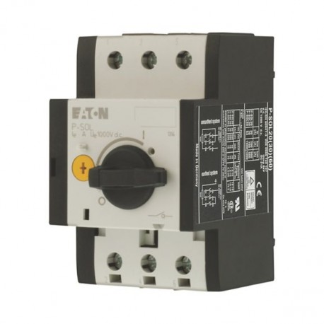 P-SOL20 120934 EATON ELECTRIC Interrupteur-sectionneur, DC, 20A