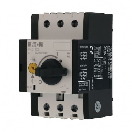 PKZ-SOL12 120937 Y7-120937 EATON ELECTRIC Interruptor fotovoltaico DC 2 polos 12 A