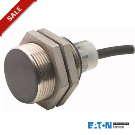 E57SAL30T110 136130 EATON ELECTRIC Proximity switch, inductive, 1N/O, Sn 10mm, 3L, 6-48VDC, NPN, M30, metal,..