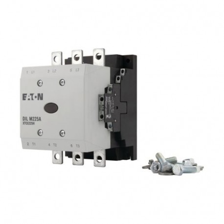 DILM225A/22(RAC24) 139544 XTCE225H22T EATON ELECTRIC Contactor, 3p+2N/O+2N/C, 110kW/400V/AC3