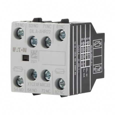 DILA-XHIR22 139580 Y7-139580 EATON ELECTRIC Hilfsschalterbaustein, 2 Schließer + 2 Öffner, Elektronik