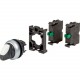 M22-WRK3-2K10-BVP 152877 Y7-152877 EATON ELECTRIC Selector Maneta corta completo Enclavado 3 posiciones 2 NO..