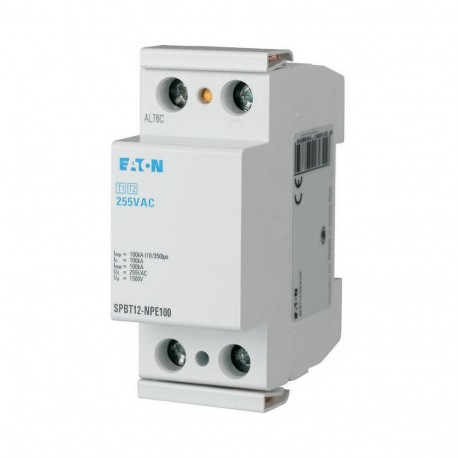 SPBT12-NPE100 158307 Y7-158307 EATON ELECTRIC Scaricatore da fulmine/da sovratensione, 100kA, N-PE